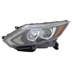 LKQ - 2017-2019 Nissan Qashqai Driver's Headlight Assembly