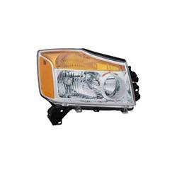 LKQ - 2008-2015 Nissan Titan Passenger's Headlight Assembly