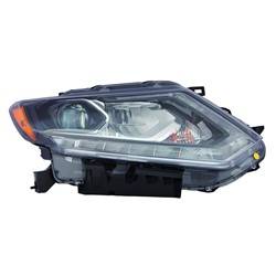 LKQ - 2014-2016 Nissan Rogue Passenger's Headlight Assembly
