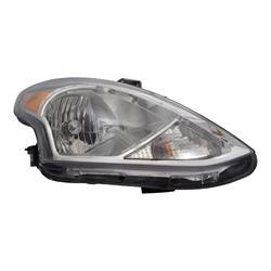 LKQ - 2015-2019 Nissan Versa Passenger's Headlight Assembly