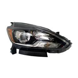 LKQ - 2016-2017 Nissan Sentra Passenger's Headlight Assembly