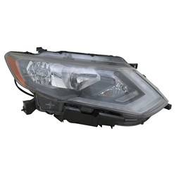 LKQ - 2017-2020 Nissan Rogue Passenger's Headlight Assembly