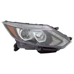 LKQ - 2017-2019 Nissan Qashqai Passenger's Headlight Assembly