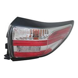 LKQ - 2015-2018 Nissan Murano Passenger's Outer Tail Light Assembly