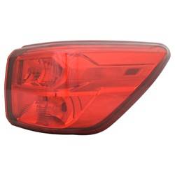 LKQ - 2017-2020 Nissan Pathfinder Passenger's Outer Tail Light Assembly