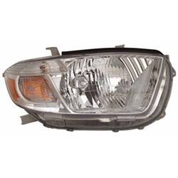 LKQ - 2010 Toyota Highlander Passenger's Headlight Assembly