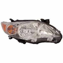 LKQ - 2011-2013 Toyota Corolla Passenger's Headlight Assembly