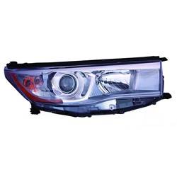 LKQ - 2014-2016 Toyota Highlander Passenger's Headlight Assembly