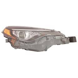 LKQ - 2017-2019 Toyota Corolla Passenger's Headlight Assembly