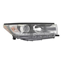 LKQ - 2017-2018 Toyota Highlander Passenger's Headlight Assembly