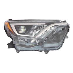 LKQ - 2016-2018 Toyota RAV4 Passenger's Headlight Assembly