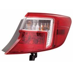LKQ - 2012-2014 Toyota Camry Passenger's Outer Tail Light Assembly