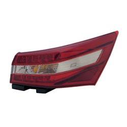 LKQ - 2016-2018 Toyota Avalon Passenger's Outer Tail Light Assembly