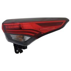 LKQ - 2020-2024 Toyota Highlander Passenger's Outer Tail Light Assembly