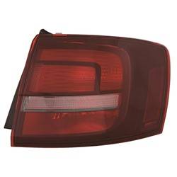 LKQ - 2016-2018 Volkswagen Jetta Passenger's Outer Tail Light Assembly