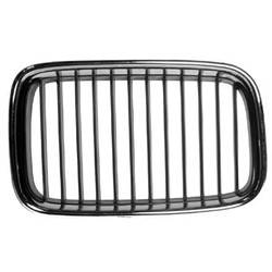 LKQ - '92-'96 BMW 318i, '92-'96 BMW 318is, '95-'96 BMW 318ti, '92-'95 BMW 325i, '92-'95 BMW 325is, '95-'96 BMW M3 Passenger Side Grille
