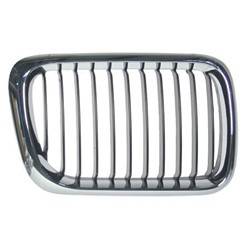LKQ - '97-'99 BMW 318i, '97-'99 BMW 318ti, '97-'99 BMW 328i, '97-'99 BMW 328is, '97-'99 BMW M3, '98-'99 BMW 323i Passenger Side Grille
