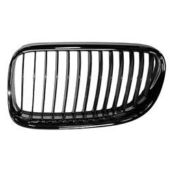 LKQ - '11-'13 BMW 328i, '11-'13 BMW 328i xDrive, '11-'13 BMW 335i, '11-'13 BMW 335i xDrive Driver Side Front Black Grille