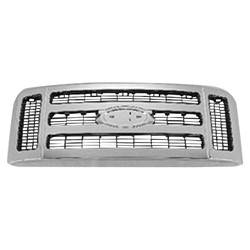 LKQ - '08-'10 Ford F-250 Super Duty, '08-'10 Ford F-350 Super Duty, '08-'10 Ford F-450 Super Duty Grille