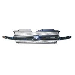 LKQ - '02-'09 Chevrolet Trailblazer, '02-'06 Chevrolet Trailblazer EXT Grille Assembly