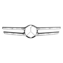 LKQ - 2016-2019 Mercedes GLC-Class Front Center Grille Molding