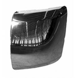 LKQ - '07-'10 Chevrolet Silverado 2500 HD, '07-'10 Chevrolet Silverado 3500 HD Driver Side Front Bumper Chrome End