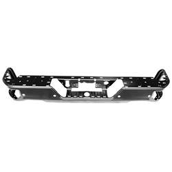 LKQ - 2019-2025 Chevrolet Silverado, GMC Sierra Rear Step Bumper Face Bar