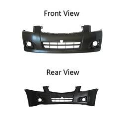 LKQ - 2009-2012 Nissan Sentra Front Bumper Cover