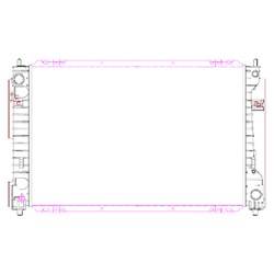 LKQ - '08-'12 Ford Escape, '08-'11 Mercury Mariner, '08-'11 Mazda Tribute Radiator