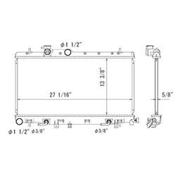 LKQ - '02-'07 Subaru Impreza Radiator