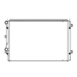 LKQ - '09-'17 Volkswagen CC, '09-'16 Volkswagen Eos, '12-'15 Audi TT Quattro, '10-'13 Volkswagen GTI, '12-'13 Audi A3, '12-'13 Volkswagen Beetle Radiator