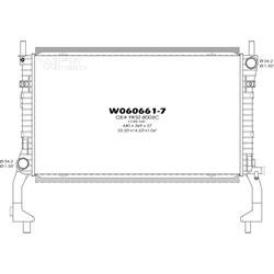 LKQ - '15-'23 Ford Mustang Radiator