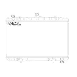 LKQ - '00-'01 INFINITI I30, '02-'04 INFINITI I35, '00-'03 Nissan Maxima Radiator