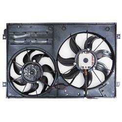 LKQ - '11-'14 Volkswagen Jetta Radiator/Condenser Fan Assembly