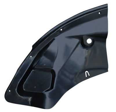 Nor/AM Auto Body Parts - 61-'67 VW BEETLE FRONT INNER FENDER FRONT SECTION, DRIVER'S SIDE