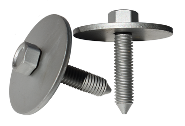 '67-'72 INNER FENDER TO CAB BOLT W/CONVEX WASHER, 2PC