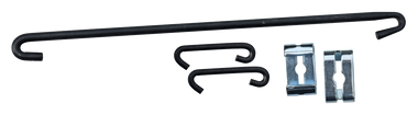 71-'72 CHEV/GMC K10/K20 4X4 PICKUP PARK BRAKE FRONT CABLE GUIDES AND 14" ROD