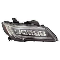 2016-2018 Acura RDX Passenger's Headlight Assembly