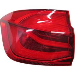 2016-2018 BMW 3-Series Driver's Outer Tail Light Assembly