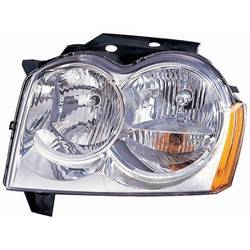 2005-2007 Jeep Grand Cherokee Driver's Headlight Assembly