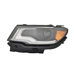2017-2021 Jeep Compass Driver's Headlight Assembly
