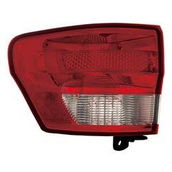 2011-2013 Jeep Grand Cherokee Driver's Outer Tail Light Assembly