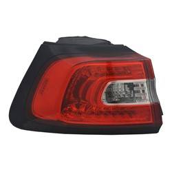 2014-2018 Jeep Cherokee Driver's Outer Tail Light Assembly