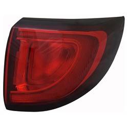 2017-2020 Chrysler Pacifica Passenger's Outer Tail Light Assembly