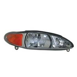 1997-2002 Ford Escort, 1997-1999 Mercury Tracer Passenger's Headlight Assembly
