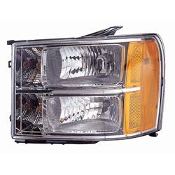 2007-2013 GMC Sierra Driver's Headlight Assembly