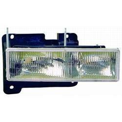1988-1998 Chevrolet GMC C/K Series, 1999-2000 Chevrolet, GMC Pickup Passenger's Headlight Assembly