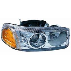 2001-2006 GMC Sierra Passenger's Headlight Assembly