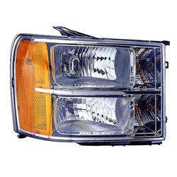 2007-2013 GMC Sierra Passenger's Headlight Assembly