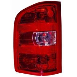 2007-2014 Chevrolet Silverado, 2007-2014 GMC Sierra Driver's Tail Light Assembly